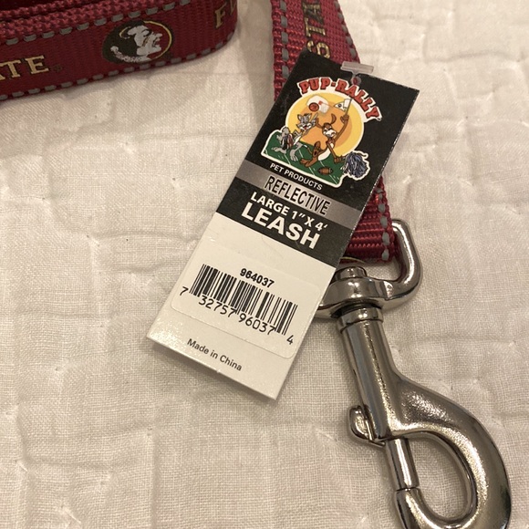 Dog Lead Leash 1" x 4'  ( Florida State ) - Picture 2 of 2